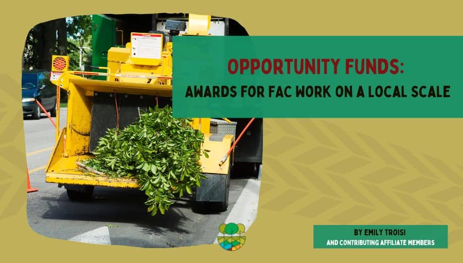 机会基金:奖励当地FAC工作
